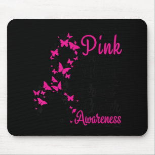 Mousepad Eu Visto rosa para a minha mãe Cancer de consciênc