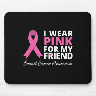 Mousepad Eu Visto Rosa Para Minha Amiga Família Fita De Fit