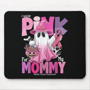 Mousepad Eu Visto Rosa Para Minha Mamãe Cancer De Fantasma
