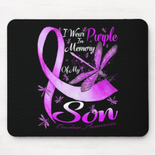 Mousepad Eu Visto Roxo Na Memória Para O Meu Filho Sobredos