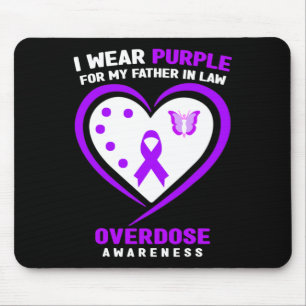 Mousepad Eu Visto Roxo Para Meu Pai Em Sobredosagem De Lei