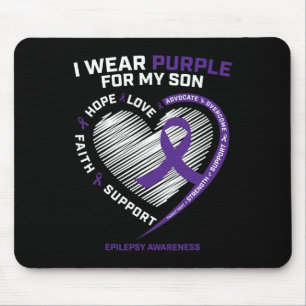 Mousepad Eu Visto Roxo Para O Meu Filho Dons De Consciência