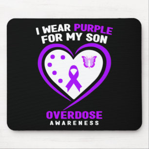 Mousepad Eu Visto Roxo Para O Meu Filho Sensibilização Para