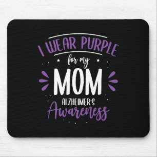 Mousepad Eu Visto Roxo pela Doença de Minha Mãe Heimerheime