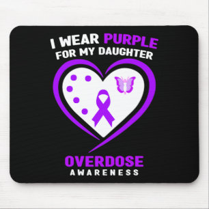 Mousepad Eu Visto Roxo Por Minha Consciência Da Sobredosage