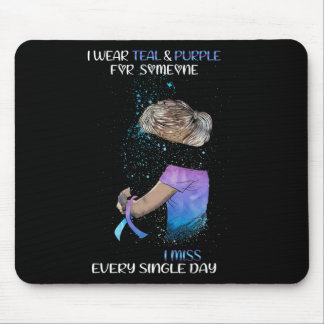 Mousepad Eu Visto Teto E Roxo Para Alguém Que Eu Sinto Falt