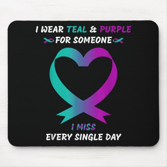 Mousepad Eu Visto Teto E Roxo Para Alguém Que Eu Sinto Falt (Frente)
