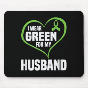 Mousepad Eu Visto Verde Para Os Meus Amigos Da Saúde Mental
