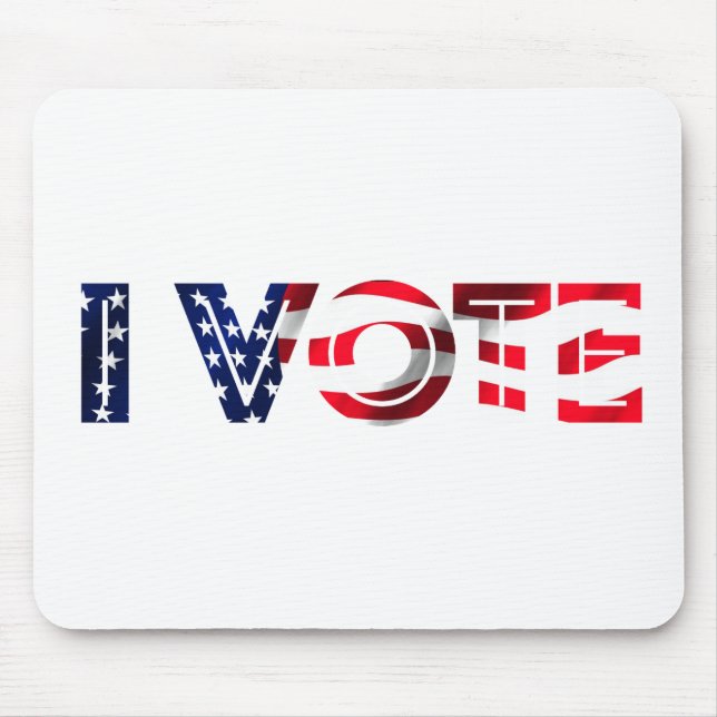 Mousepad Eu Voto (Frente)