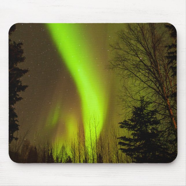 Mousepad EUA, Alasca, Chena Hot Springs. Vista da Aurora (Frente)
