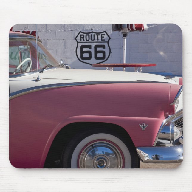Mousepad EUA, Arizona, Williams. Cidade da Rt. 66, década d (Frente)