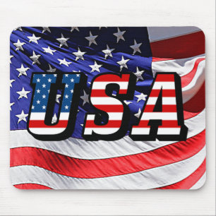 Mousepad EUA - Bandeira americana