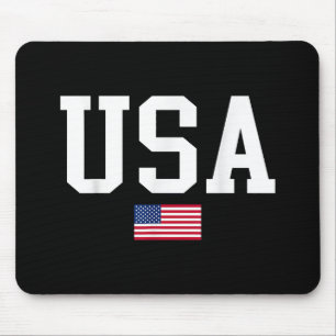 Mousepad EUA Bandeira Patriótica Americana Para Homens Meni