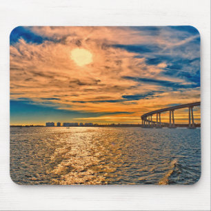 Mousepad EUA, CA, Ponte da Baía de San Diego-Coronado