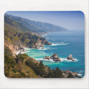 Mousepad EUA, Califórnia. Costa da Califórnia, Big Sur