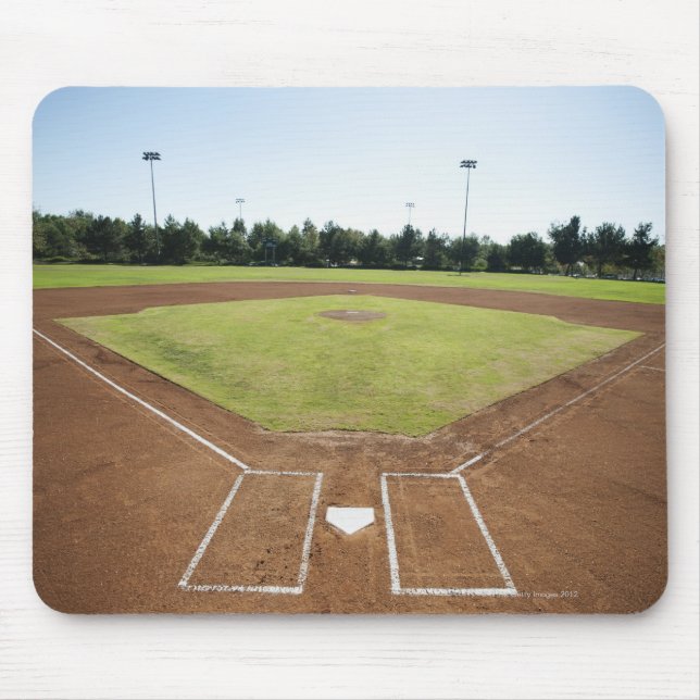 Mousepad EUA, Califórnia, Ladera Ranch, diamante de basebal (Frente)