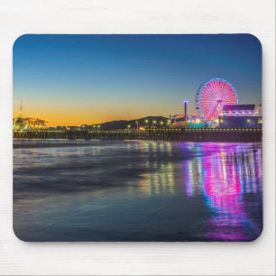 Mousepad EUA, Califórnia, Los Angeles, Santa Monica Pier