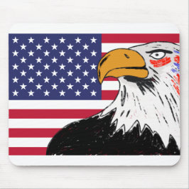 Mousepad EUA Desenho de uma águia
