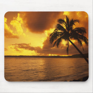 Mousepad EUA, Havaí, Kauai, Colorido nascer do sol em um