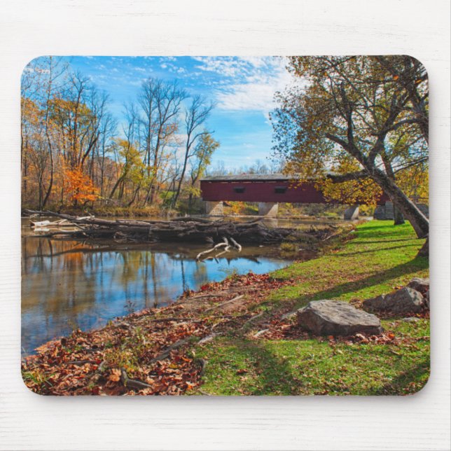 Mousepad EUA, Indiana, Cataract Falls State Recreation (Frente)
