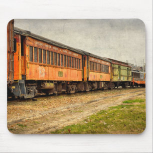 Mousepad EUA, Indiana. O Museu da Ferrovia North Mudson