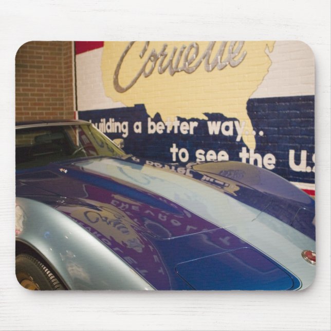 Mousepad EUA, Kentucky, Bowling Green: Nacional Corvette 2 (Frente)