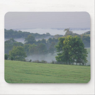 Mousepad EUA, Kentucky. Colinas onduladas do Bluegrass