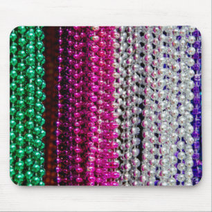 Mousepad EUA, Louisiana, Nova Orleans. Contas do Carnaval