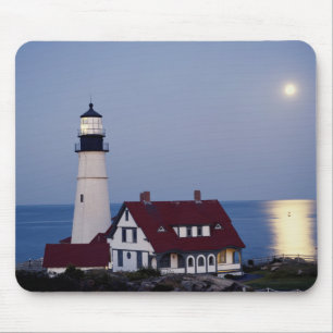 Mousepad EUA, Maine, Portland, Cape Elizabeth, Farol