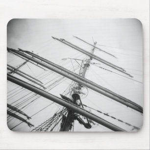 Mousepad EUA, Massachusetts, Boston. Mastros de navio alto.