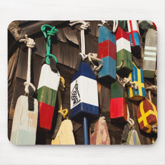 Mousepad EUA, Massachusetts, Gloucester, Boias de Lagosta 2 (Frente)