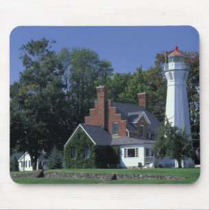 Mousepad EUA, Michigan, Lago Huron. Port Sanilac