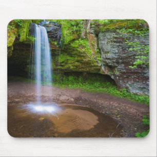 Mousepad EUA, Michigan. Scott's Falls No Michigan Superior