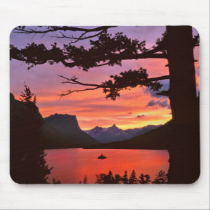 Mousepad EUA, Montana, Parque Nacional Glaciar. Paisagem