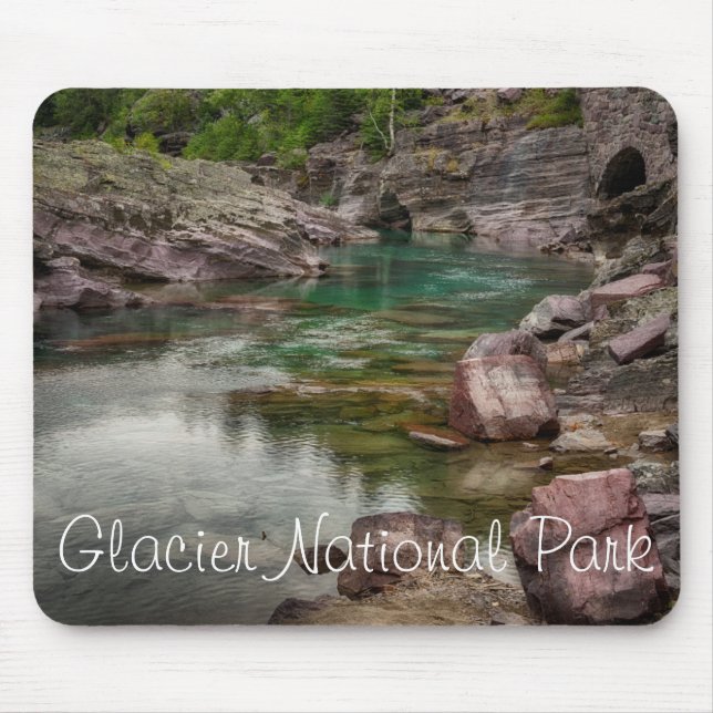 Mousepad EUA, Montana, Parque Nacional Glacier 2 (Frente)