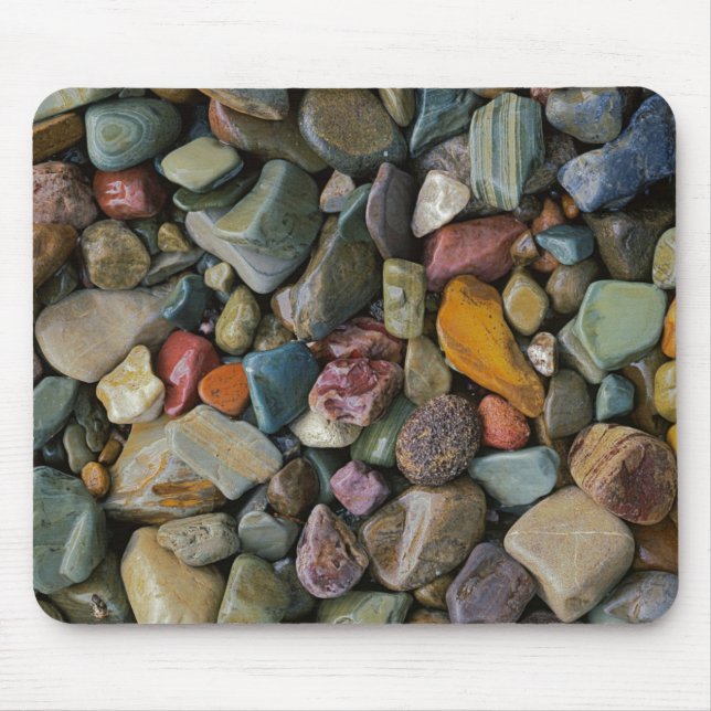 Mousepad EUA, Montana, Parque Nacional Glacier, Pedras (Frente)