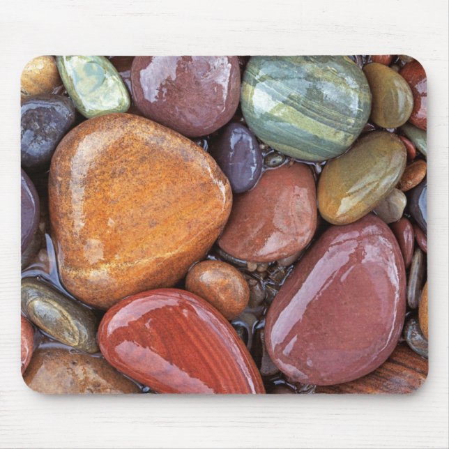 Mousepad EUA, Montana, Rio Clark Fork, Pedras 2 (Frente)