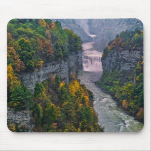 Mousepad EUA, Nova York, Parque Estadual Letchworth. Rio e