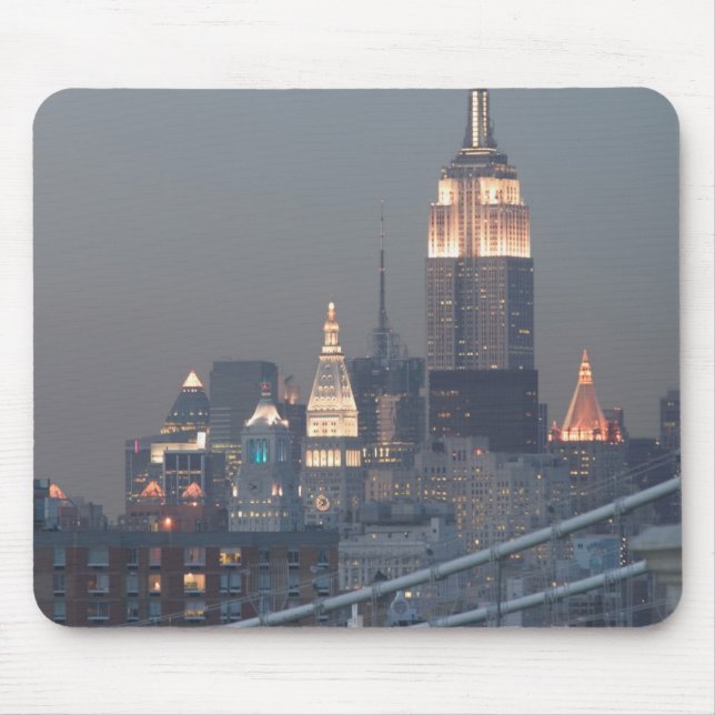 Mousepad EUA, Nova York, Vista da Ponte de Manhattan, (Frente)