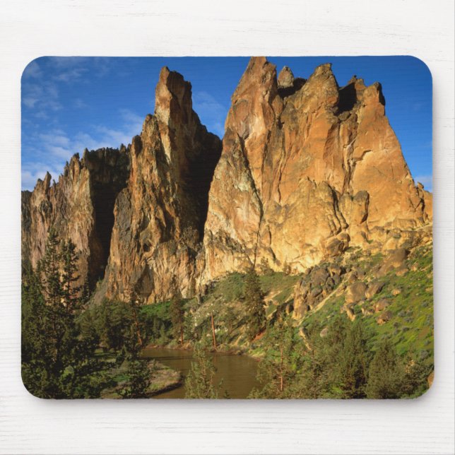 Mousepad EUA, Oregon, Granite Cliffs Em Smith Rock State (Frente)