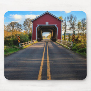 Mousepad EUA, Oregon, Scio, Shimanek Bridge 2