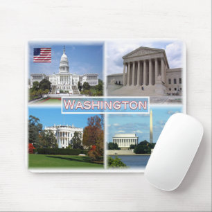 Mousepad EUA Washington - Capitólio - Supremo Tribunal