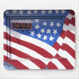 Mousepad EUA, Washington, Moses Lake. Mural da parede da ba