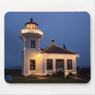 Mousepad EUA, Washington, Mukilteo. Farol de Mukilteo