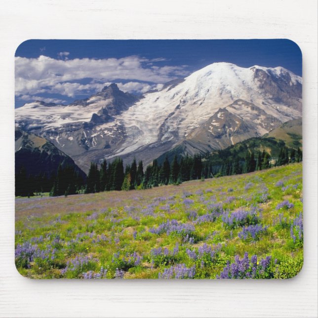 Mousepad EUA, Washington, Parque Nacional Mt. Rainier. (Frente)