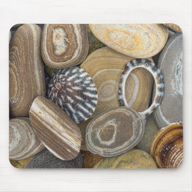 Mousepad EUA, Washington, Seabeck. Close-Up da Praia (Frente)