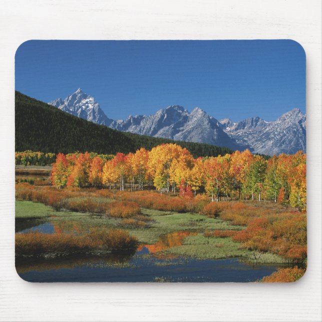 Mousepad EUA, Wyoming, Grand Tetons National Park em (Frente)