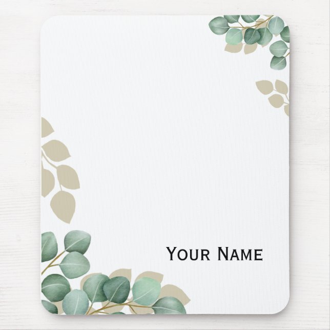 Mousepad Eucalyptus Leaves HP Laptop Skin (Frente)