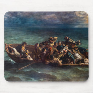Mousepad Eugene Delacroix - O naufrágio de Don Juan