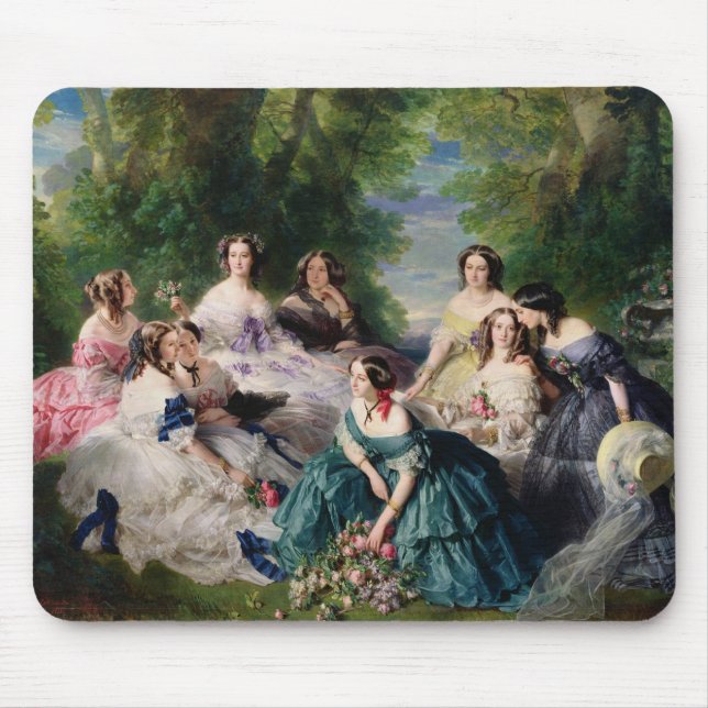 Mousepad Eugenie cercou por sua Senhora-em-Espera (Frente)